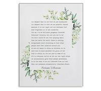 XGINERFEX Vintage Style Our Deepest Fear by Marianne Williamson Inspirational Quotes Canvas Wall-Art for Man Cave Bar Decor(Unframed,12x18inch(30x45cm))