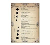 XGINERFEX Witch Canvas Wall-Art, Humorous Magic Theme Frameless Poster, Home and Office Decor, Gift for Her, Halloween, Birthday Present (Unframed,12X18inch(30X45cm))