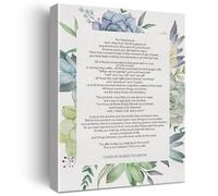 XGINERFEX You Have Known Each Other From the First Inspirational Canvas Print Sentimental Wall-Art for Soulmates Home Decor(Framed,16x24inch(40x60cm))