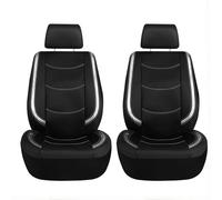 XGIXG 2 pcs para Asientos de Coche, para Hyundai Excel 1985-2000 con Protector reposacabezas Compatible airbag fácilmente Desmontable y Lavable,A Black