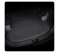 XGIXG Alfombrillas de cuero para maletero de coche, para Renault Megane 1995-2003, sedán, tapa de maletero, antideslizante, antiarañazos, resistente al desgaste, pieza de automóvil, B negro beige