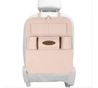 XGIXG Bolsa de Almacenamiento para Asiento, para Mitsubishi Colt 2004-2025 Resistente a Patadas y Suciedad Puede almacenar Juguetes, Libros,D Beige