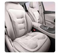 XGIXG Cojines de Asiento de Coche de Invierno, para Freelander 2 2010-2015 Antideslizante Confort Lumbar Proteger los Asiento Originales Coche,A White