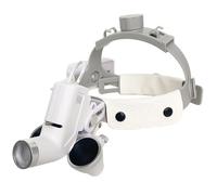 XGKEYQOHSV Lupas dentales con luz LED, Lupa Binocular, Aumento de 2.5X/3.5X, Recargables para Equipos de Laboratorio quirúrgico.