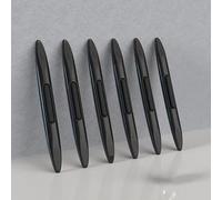 XGLDRZ 6PCS Protector Borde Puerta Coche para DS Automobiles DS7 Crossback I 2018-2022, Defensa Lateral Anti-Arañazos, Moldura Flexible Resistente Golpes Auto