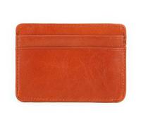 XGMTHBDD Carteras De Mujer Tarjeta Cuero para Hombres Bolso Monedas Delgadas Billetera Tarjetas Crédito Y Mujeres Identificación Bolsillo-marrón Rojizo