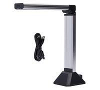 XGOUGUAAU Escáner de cámara de Documentos portátil, cámara de Documentos de Alta Velocidad tamaño A4 con cámara Principal de 8 MP y cámara Secundaria de 3 MP, escáner de presentación de