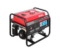 XGREENS Generador de corriente (gasolina) X30 (máx. 3.000W, depósito 25 l, AVR, Powered by Honda, alerta aceite, monofásico, 2 tomas 230V, protección térmica y panel digital)