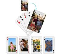 XGSiNuoBao - Tarjetas de juego personalizadas con foto | Juego de cartas estándar de póker creativo | Crea tus propias tarjetas divertidas para fiestas, regalos de cumpleaños, San Valentín o Navidad