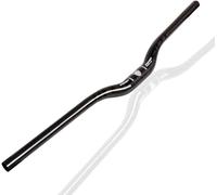 XGSUZNE Manillar Plano/Elevado para Bicicleta de montaña, 31,8 mm, aleación de Aluminio, Manillar para Bicicleta de Carretera, 760 mm, Manillar extralargo con Forma de Golondrina.