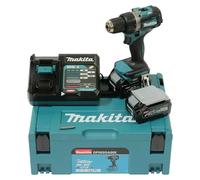 XGT 40V max. Set de taladro atornillador de batería DF002GA202 (40 V, 2 baterías, 2 Ah, Momento de torsión máx.: 64 Nm)