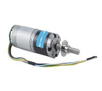 XGTEAHHC 1 varilla de tornillo roscada de 12 V, 24 V, 100 kg, 36-555 M8, 50/100 mm, motor de reducción planetaria de CC con codificador M8 roscado