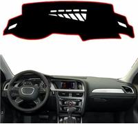 XGTHCVHN - Cubre Salpicadero Alfombra Anti-UV Alfombra Salpicadero Coche Interior Coche Apto para Audi A4 A4L B8 2009 2010-2015 2016