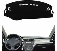 XGTHCVHN - Cubre Salpicadero Alfombra Anti-UV Alfombra Salpicadero Coche Interior Coche Apto para Peugeot 301 2012-2019 Apto para Citroen C-Elysee 2012-2018