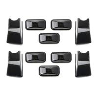 Xgupxuc Coche Luz Trasera Carcasas Luces Posición Delanteras Traseras Techo Cabina Para Hummer H2 SUV/SUT 2003-2009 Reemplazan Las Lámparas Ámbar/rojas OEM. Freno Faros Traseros(10pc No Bulb)