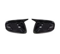 Xgupxuc Cubiertas Traseras Espejos Retrovisores Cubierta Espejo Retrovisor Cubierta Lateral para Fit para Jazz 2009 2010 2011 2012 2013 Tapa ala Puerta Vista Trasera, Embellecedor(No Light Black)