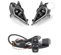 Xgupxuc Faro Motocicleta Luces Giro Para Motocicleta ATV LED DRL Para Raptor 700 700R YFZ450R YFZ450 YFZ450X Wolverine 450 (2006-2025) Faro Delantero(E24 light and Switch)
