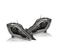 Xgupxuc Faro Motocicleta Luz Señal Giro Para Raptor 700 700R YFZ450 RX Para Wolverine 450 350 06-22 DRL Faro Ajustable ATV LED Faro Delantero(Black A)