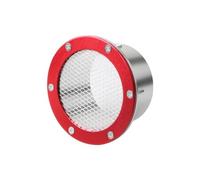 Xgupxuc Manguera Admisión Aire Kit Cartucho Turbocompresor 76mm, Cubierta Entrada De Aire para Filtro De Aire Entrada Capó Sobrealimentador Tubo Entrada Aire Coche(Rojo)