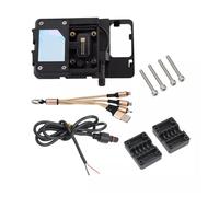 Xgupxuc Motocicleta Soporte para MT-09 para Tracer 900 para Tracer 900 para MT09 para FJ09 Navegación GPS Soporte De Motocicleta Inalámbrico para Cargador