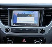 Xgupxuc Protectores Película Protectora Pantalla Película Protectora Vidrio Templado Para Hyundai Para Accent Sedán 2018 2019, 2020 2021, Pantalla Navegación GPS, Pantalla Control Acero