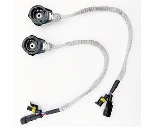 Xgupxuc Unidad Control Lastre HID Arnés De Conector Adaptador Cable Bombilla Hid Xenón, 2 Uds. para D2S D2R D4 AMP HID, Cables Enchufe Convertidor Balasto Faros Coche(30CM)