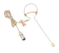 XGWTH Micrófono con gancho para la oreja para colgar sobre la oreja, condensador omnidireccional, clip de micrófono compatible con Audio-Technica, sistema de transmisor inalámbrico con enchufe Hirose