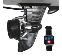 XGXHIN Tabla de Surf de Aleta motorizada, Velocidad de Aletas eléctricas de Thruster de 24 V Velocidad Ajustable (3-6 km/h), Tabla de Surf con alimentación de Chorro