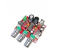 XH-M151 BBE - Placa de preamplificador de procesador de audio con control de graves y agudos, ajuste de tono de -0,5 a +13 dB, diseño de bajo ruido, 12 V para teléfonos MP3 y computadoras