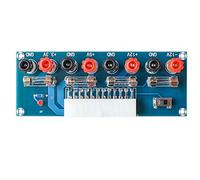 XH-M229 Desktop PC Power Board ATX Benchtop Supply Transfer Board 24 Pin Power Supply Test Module, 128x48x30mm