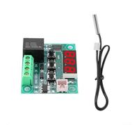 XH-W1209 Interruptor de termostato programable con histéresis ajustable, rango de control 50C-110C, frecuencia de actualización de 0.5s, salida de relé (rojo)
