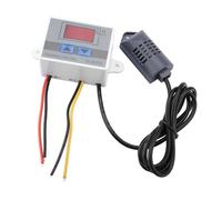 XH W3005 Controlador de humedad digital e interruptor higrómetro - Fuente de alimentación de 220 V CA - Rango de medición 0 a 99 por ciento de HR - Precisión 0,1 por ciento - (220V)
