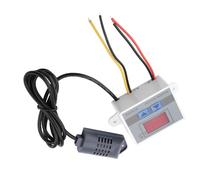 XH W3005 - Controlador de interruptor de higrómetro digital, sensor de humedad 0~99% RH 12V/24V/220V (12V)