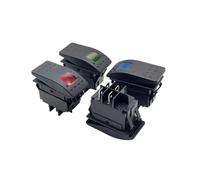 XHAJCSJWGD 1pc Blue Modified Car Trailer The Yacht Switch Switch Button Boat Become Warped Board 12 v24v