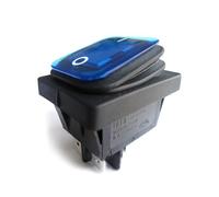 XHAJCSJWGD 1PC Blue RL2 4-Pin Two-Speed Indicator Warping Board Ship Type Power Switch 16A250V