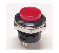 XHAJCSJWGD 1pc R13-507 Red Automatic Reset Button Switch Inching Switch 3A 250V