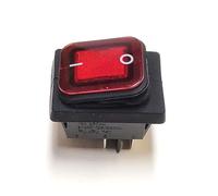 XHAJCSJWGD 1PC Red RL2 4-Pin Two-Speed Indicator Warping Board Ship Type Power Switch 16A250V