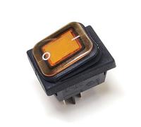 XHAJCSJWGD 1PC Yellow RL2 4-Pin Two-Speed Indicator Warping Board Ship Type Power Switch 16A250V