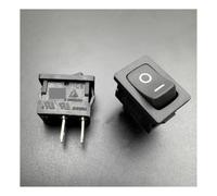 XHAJCSJWGD 5pc SSM-1113 Ship-Shaped Power Switch Button Lift Plate 21 * 15mm 2-Pin 2-Position Key 6.5A/250V