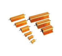 XHAJCSJWGD High Power Gold Aluminum Shell Resistor Rxg24-500W Current Limiting Precharge Load Metal Discharge Resistor 150R