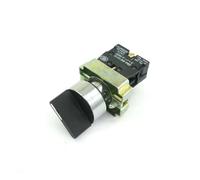 XHAJCSJWGD Interruptor selector de 2 Posiciones, 1 Normalmente Abierto y mantenido, Compatible con XB2BD21C