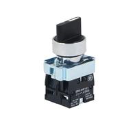 XHAJCSJWGD Interruptor selector de 3 Posiciones, 2 Posiciones, Normalmente Abierto, mantenido, reemplazo Compatible con XB2BD33C