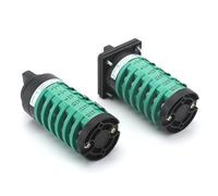 XHAJCSJWGD KDHC-32/6x10-6 32A 10 Position 6 Pole Gas Shielded Welding Machine Fine-Tuning Welding Machine Rotary Selector Cam Switch(32A with Panel) XHAJCSJWGD