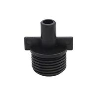 XHAJCSJWGD Leak-Proof Pipe Hose Fittings ID 6mm Sprinkler Connectors with 1/2" Male Thread Agriculture Garden Irrigation Pipe Fittings Watering 6mm Connectors 100 Pcs (Color : Green)