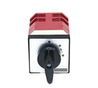 XHAJCSJWGD LW12-16/GL24.2 16A 3 Position 2 Pole Momentary Knob Changeover Control CAM Single Reset Switch 8 Screws