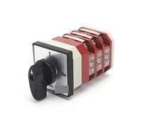 XHAJCSJWGD LW12-16/YH3.3 16A 4 Position 3 Pole 12 Screws Three-Phase Voltmeter Conversion CAM Rotary Switch