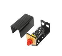 XHAJCSJWGD SZW25-64D/6BF 25A 6Pole 24 Screw 8 Position Changeover CAM Switch with Iron Protection Shell