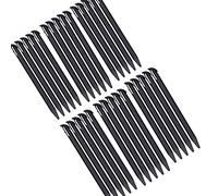 XHBTS 30 lápices capacitivos de repuesto de plástico para pantalla táctil, compatibles con Nintendo New 3DS XL, New 3DS LL (negro)