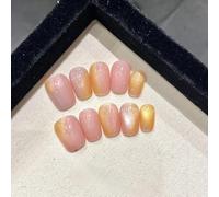 XHBYW 10 Piezas De Uñas Postizas De Múltiples Estilos Hechas A Mano, Uñas Postizas De Cobertura Completa, para Mujeres Y Niñas, Decoración Diaria