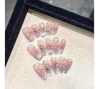 XHBYW 10 Piezas De Uñas Postizas De Múltiples Estilos Hechas A Mano, Uñas Postizas De Cobertura Completa, para Mujeres Y Niñas, Decoración Diaria